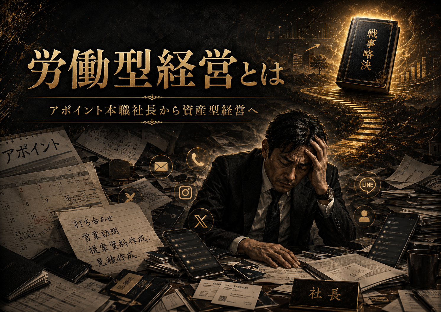 労働型経営とはのアイキャッチ画像